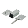 BSD-3017 Alarma de seguridad de contacto magnético con sensor de puerta de obturador de puerta enrollable de metal con cable