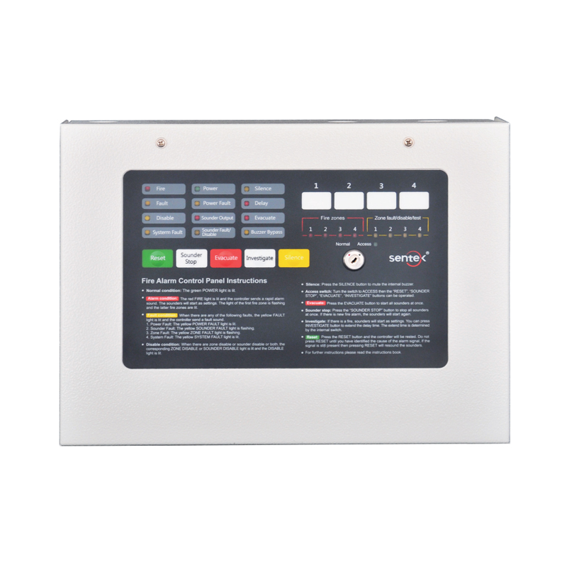 Panel de control del sistema de alarma contra incendios convencional de bajo precio CF800X